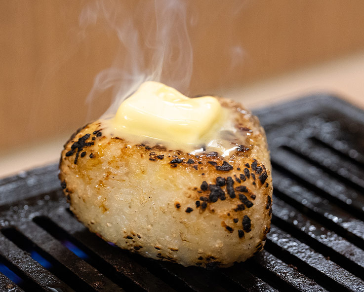 自分で育てる焼きおにぎり